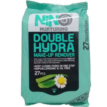 تصویر  دستمال مرطوب نینو مدل Double Hydra بسته 27 عددی
