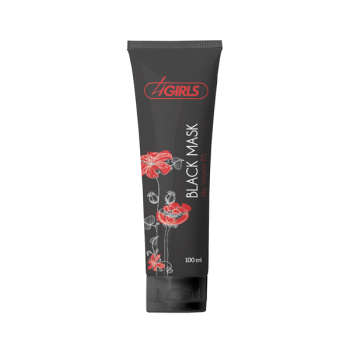 تصویر  ماسک صورت فور گیرلز مدل Black Mask حجم 100 میلی لیتری