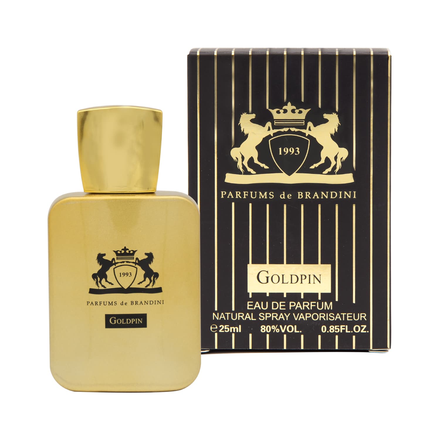 عطر جیبی گلدفین زنانه و مردانه برندینی Brandini Goldpin