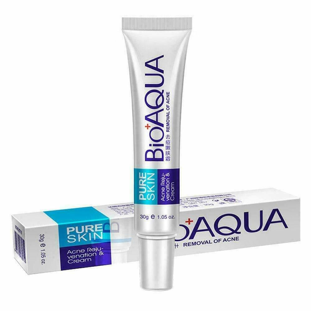 کرم ضد جوش بایو آکوا مدل pure skin حجم 30 میلی لیتر