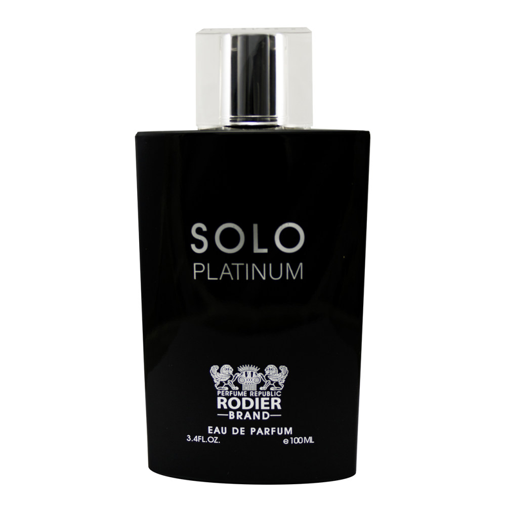 تصویر  ادو پرفیوم مردانه رودیر مدل Solo Platinum حجم 100 میلی لیتر