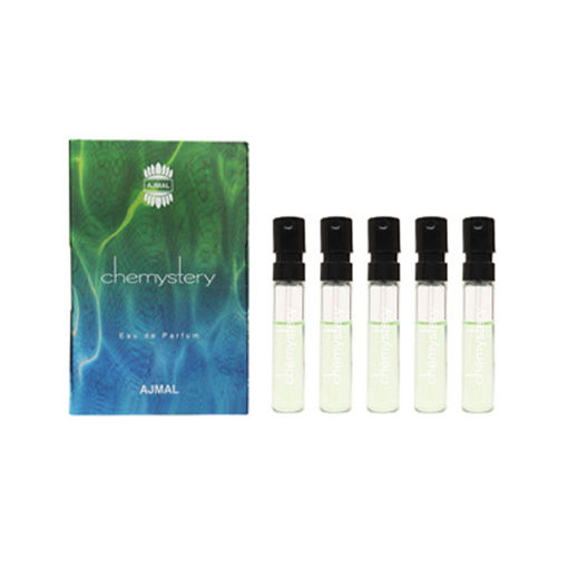 عطر جیبی مردانه اجمل مدل Chemystery حجم 1.5 میلی لیتر مجموعه 5 عددی