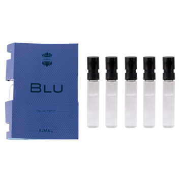 تصویر  عطر جیبی مردانه اجمل مدل Blu حجم 1.5 میلی لیتر مجموعه 5 عددی