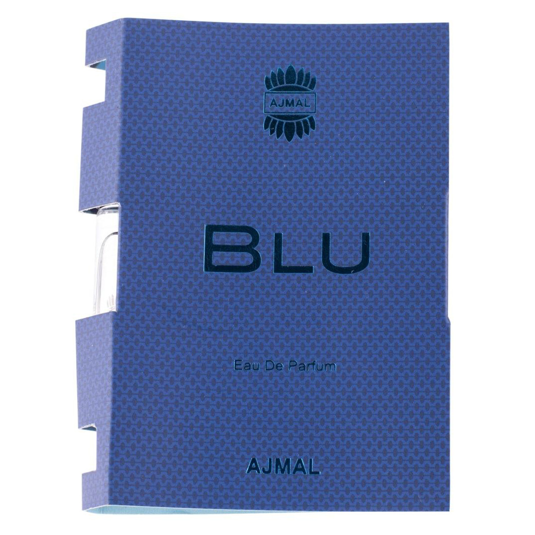 تصویر  عطر جیبی مردانه اجمل مدل Blu حجم 1.5 میلی لیتر مجموعه 5 عددی