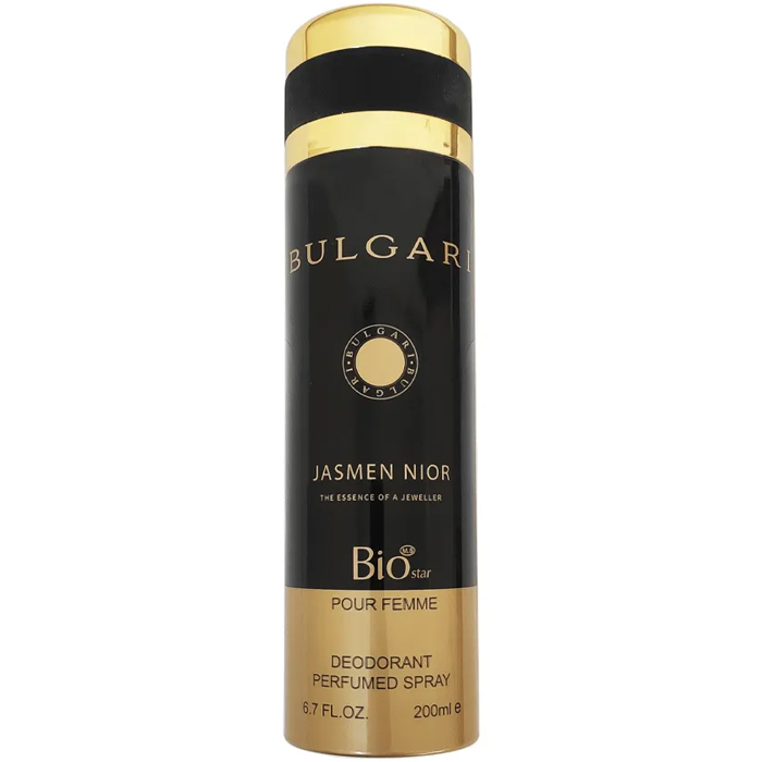 اسپری زنانه بیو استار (Bio Star) مدل بولگاری جاسمین نویر (Bvlgari Jasmin Noir) حجم 200 میل