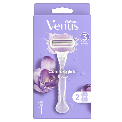 خود تراش ژیلت مدل Venus Comfortglide Breeze