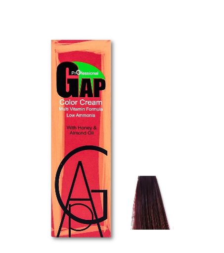 رنگ موی 7/4 گپ GAP بلوند ماهاگونی بنفش