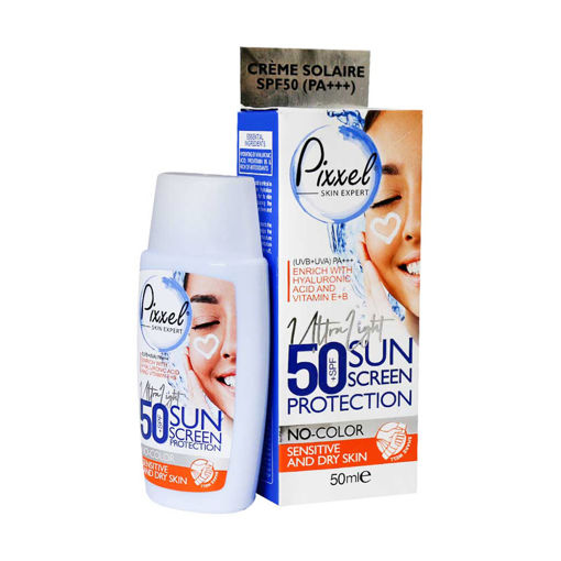 ضدآفتاب spf50 پیکسل  مناسب پوست چرب و مختلط