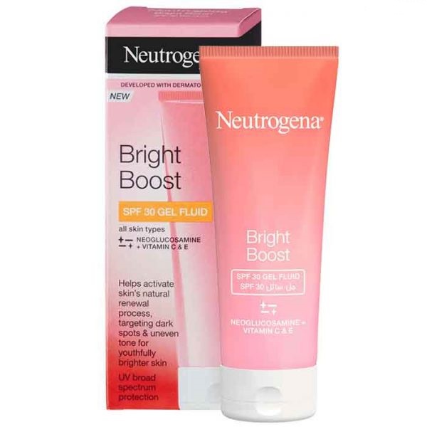 کرم ضد آفتاب نوتروژینا مدل Bright Boost با spf30