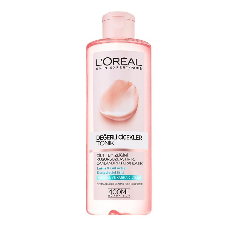 تونر پوست نرمال و مختلط لورال Loreal