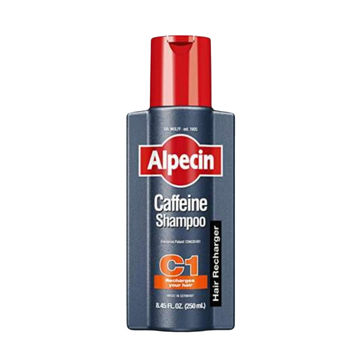 شامپو تقویت کننده و ضد ریزش آلپسین  مدل کافئین مناسب برای انواع مو حجم 200 میلی لیتر