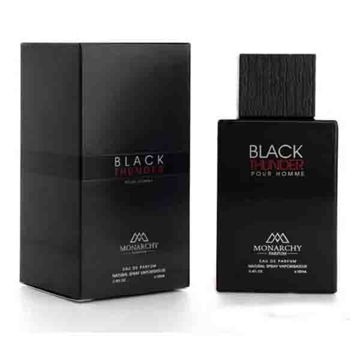 ادو پرفیوم مردانه مونارچی مدل Black Thunder(لالیک مشکی) حجم 100 میلی لیتر