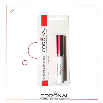 چسب مژه موقت 5 میلی لیتر برس دار کورونال Coronal