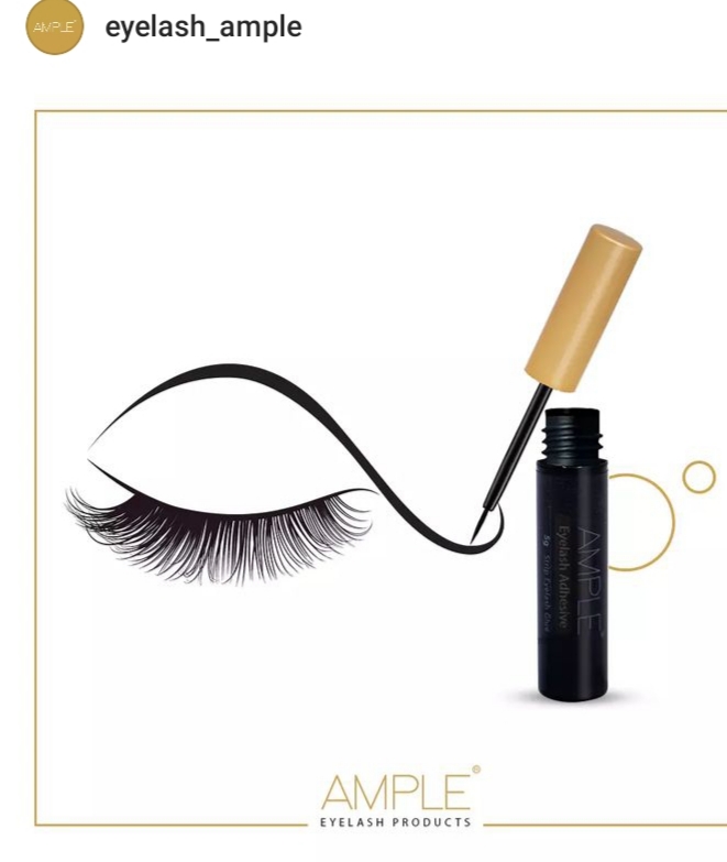 چسب مژه امپل مدل قلمدار مشکی 5 گرمی Ample