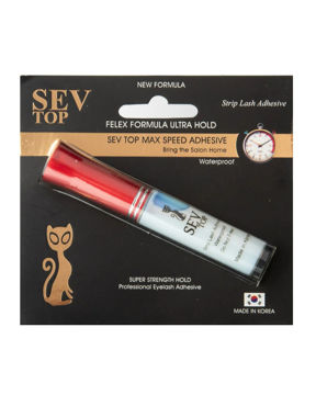 چسب مژه مصنوعی بی رنگ اس ای وی تاپ Sev Top حجم 5گرم