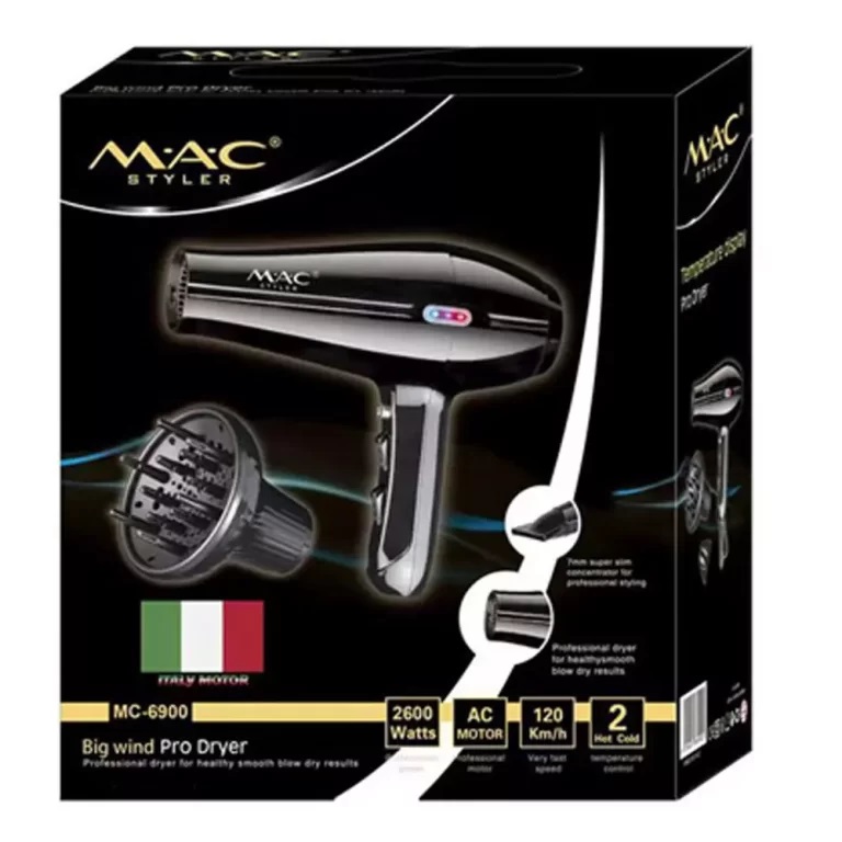 سشوار فوق حرفه ای مک استایلر مدل MC-6950