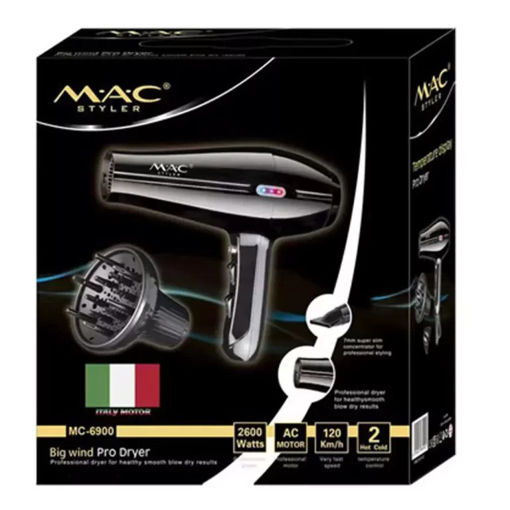 سشوار فوق حرفه ای مک استایلر مدل MC-6950