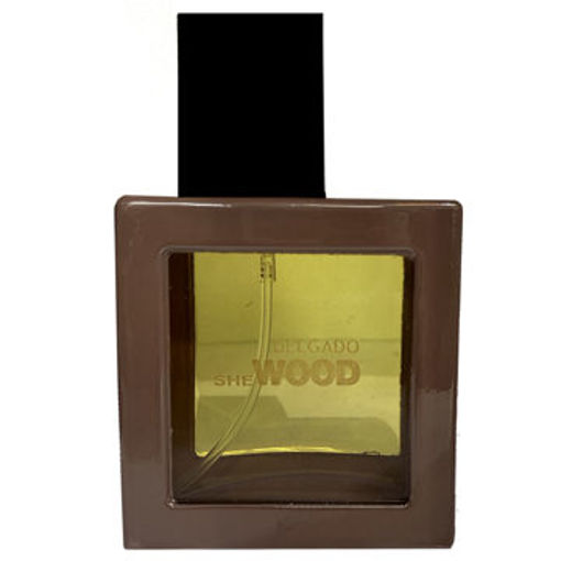 عطر جیبی دلگادو مدل she wood  حجم 25 میل