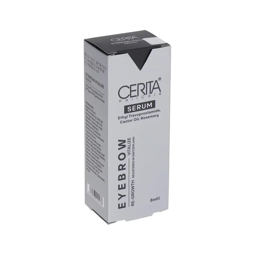 سرم تقویت کننده ابرو سریتا مدل Eyebrow Vitalize طرح جدید حجم 8 میل