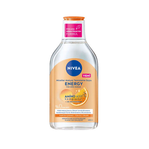 میسلار واتر آرایش پاک کن نیوآ Nivea مناسب انواع پوست ۴۰۰ میل