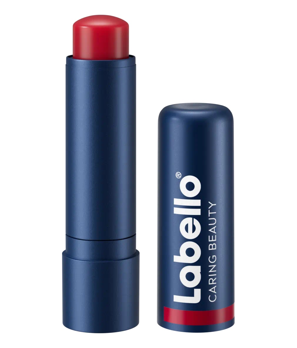 بالم لب و گونه کرینگ بیوتی قرمز لابلو Labello Caring Beauty Lip & Cheek 3 In 1 Red