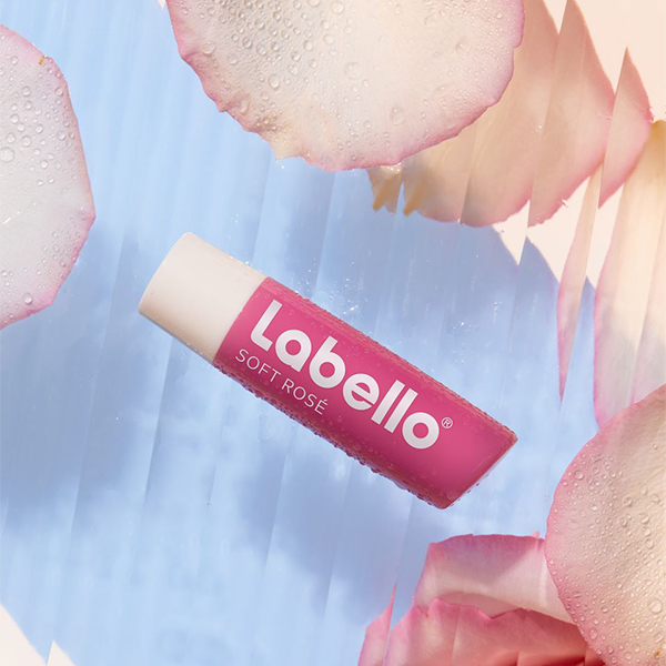 بالم لب گل رز لابلو Labello Soft Rose Lip Balm Stick