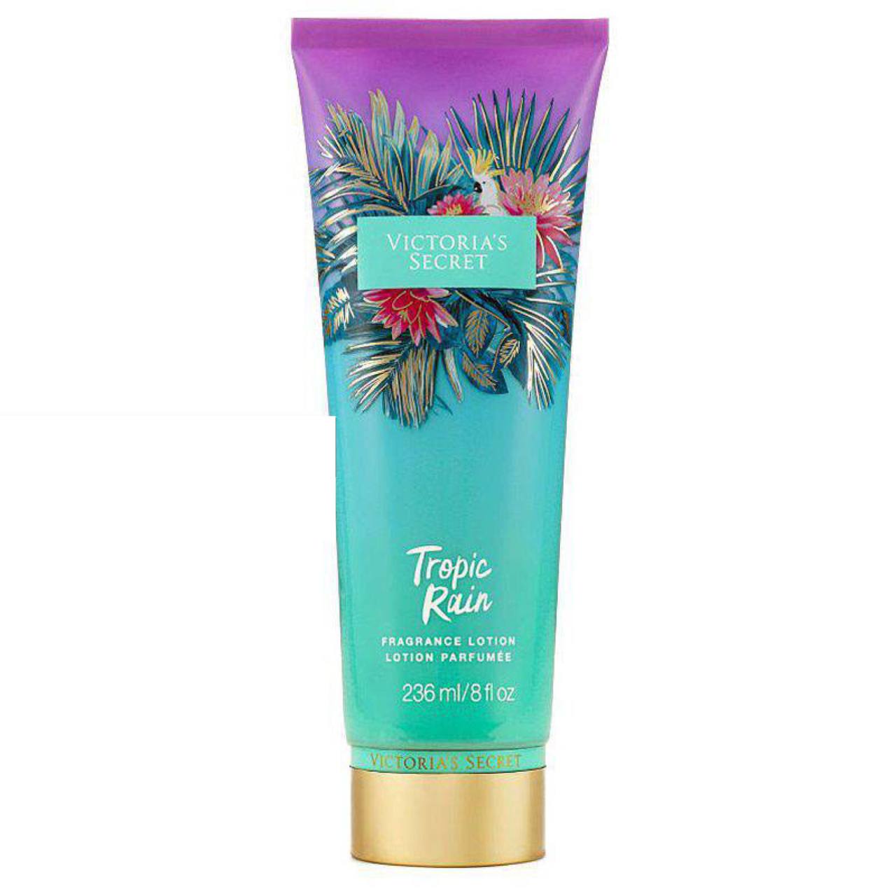 لوسیون بدن ویکتوریا سکرت مدل tropic rain حجم 236 میلی لیتر