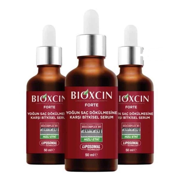 سرم ضد ریزش و تقویت‌ کننده مو بیوکسین فورت 50 میل | Bioxcin Forte Hair Serum 50ml