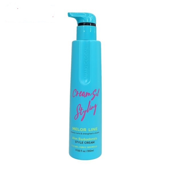 کرم ژل موی فر نانوگلوبال (آبی) nanoglobal cream gel styling