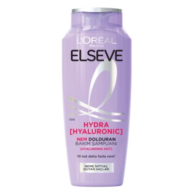 شامپو مرطوب کننده و آبرسان لورال مدل هیالورونیک اسید حجم 300 میلی لیتر