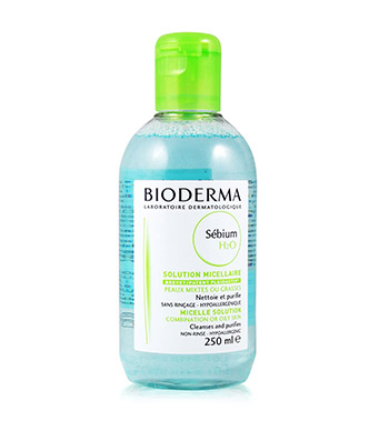 میسلار واتر بایودرما پوست چرب اصل فرانسه مدل sebium H2O حجم250 میلی