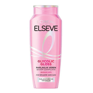 شامپو درخشان کننده مو لورال Loreal مدل Glycolic Gloss حجم 300 میل