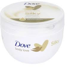 کرم مرطوب کننده BODY SILK داو مناسب برای انواع پوست حجم 300 میلی