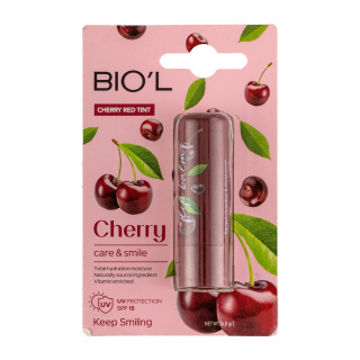 بالم لب رنگی بیول مدل Cherry با SPF15 وزن 4.8 گرم