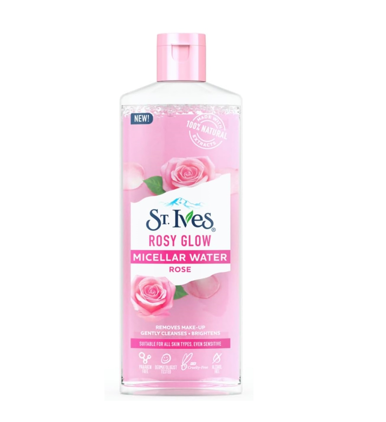 پاک کننده صورت (میسلار) سنت ایوز با رایحه گل رز 400 میلی لیتر