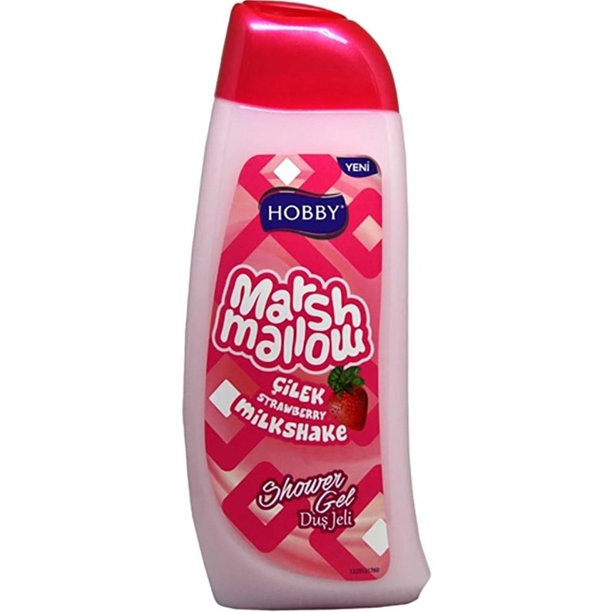 شامپو بدن هوبی مدل Marshmallow Strawberry Milkshake