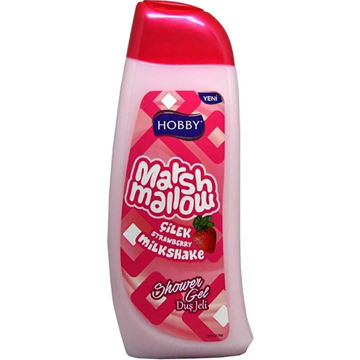 شامپو بدن هوبی مدل Marshmallow Strawberry Milkshake