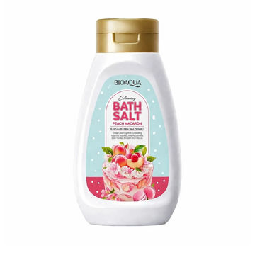 نمک بدن (حمام) با رایحه ماکارون هلو بیوآکوا – BIOAQUA Peach Macaron Bath Salt