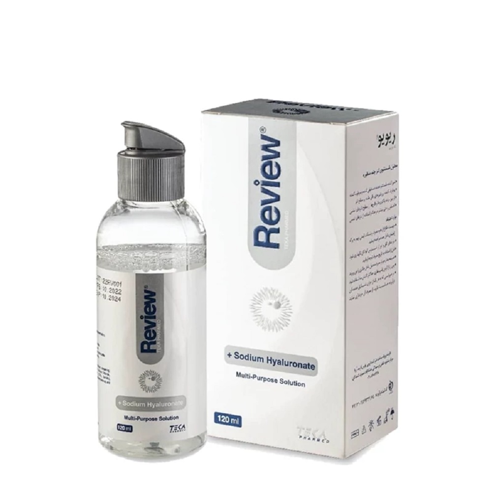 مایع لنز ریویو review همراه جا لنزی حجم 60 میل