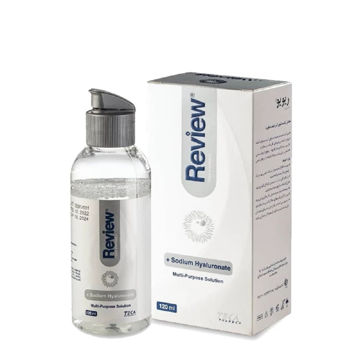 مایع لنز ریویو review همراه جا لنزی حجم 60 میل