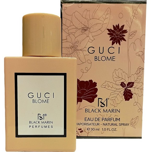 ادوپرفیوم های زنانه جیبی مینیاتوری بلک مارین BLACK MARIN - گوچی بلوم-Guci Blome 30ml