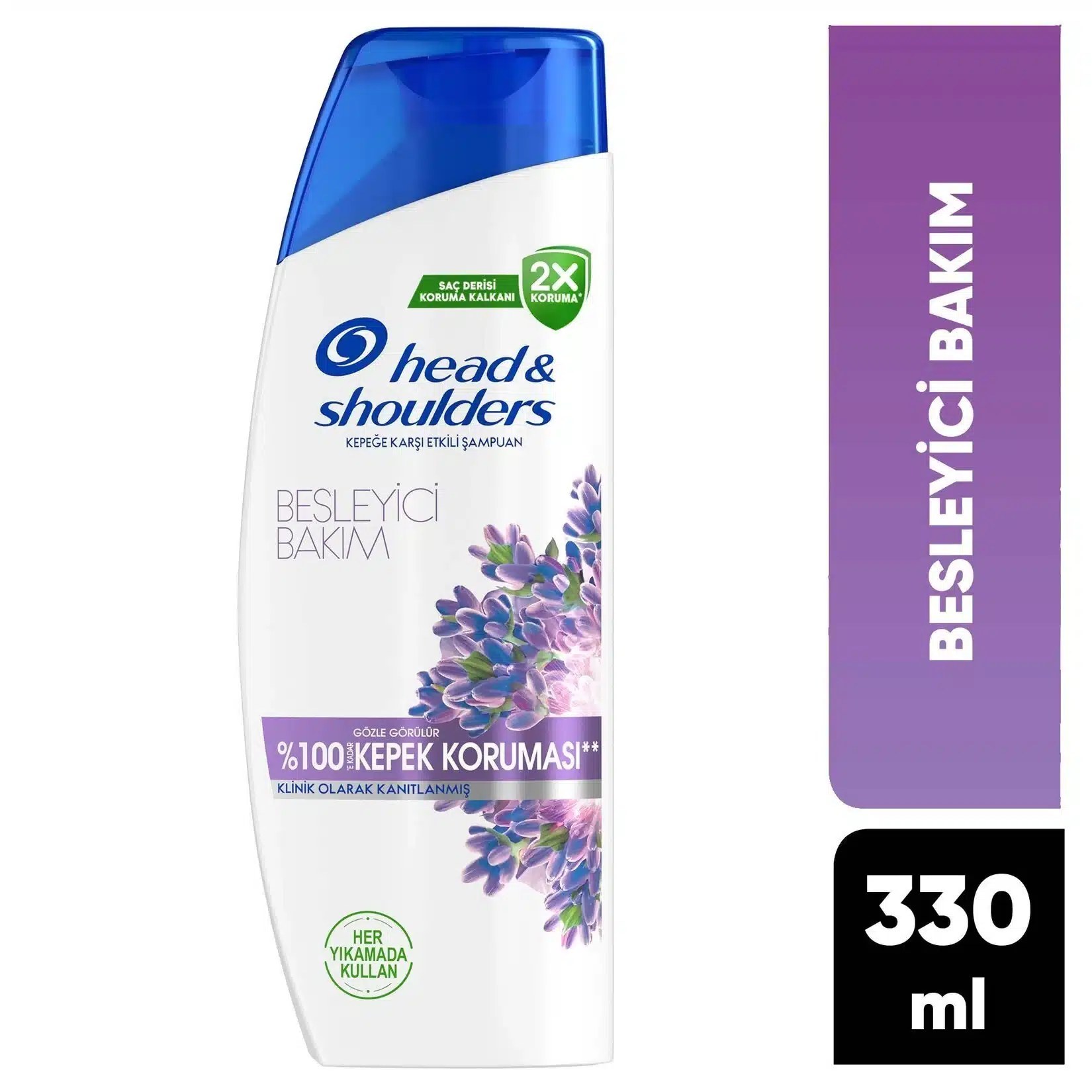 شامپو هد اند شولدرز Head and Shoulders مدل تقویت کننده Besleyici Bakim حجم 330 میلی لیتر
