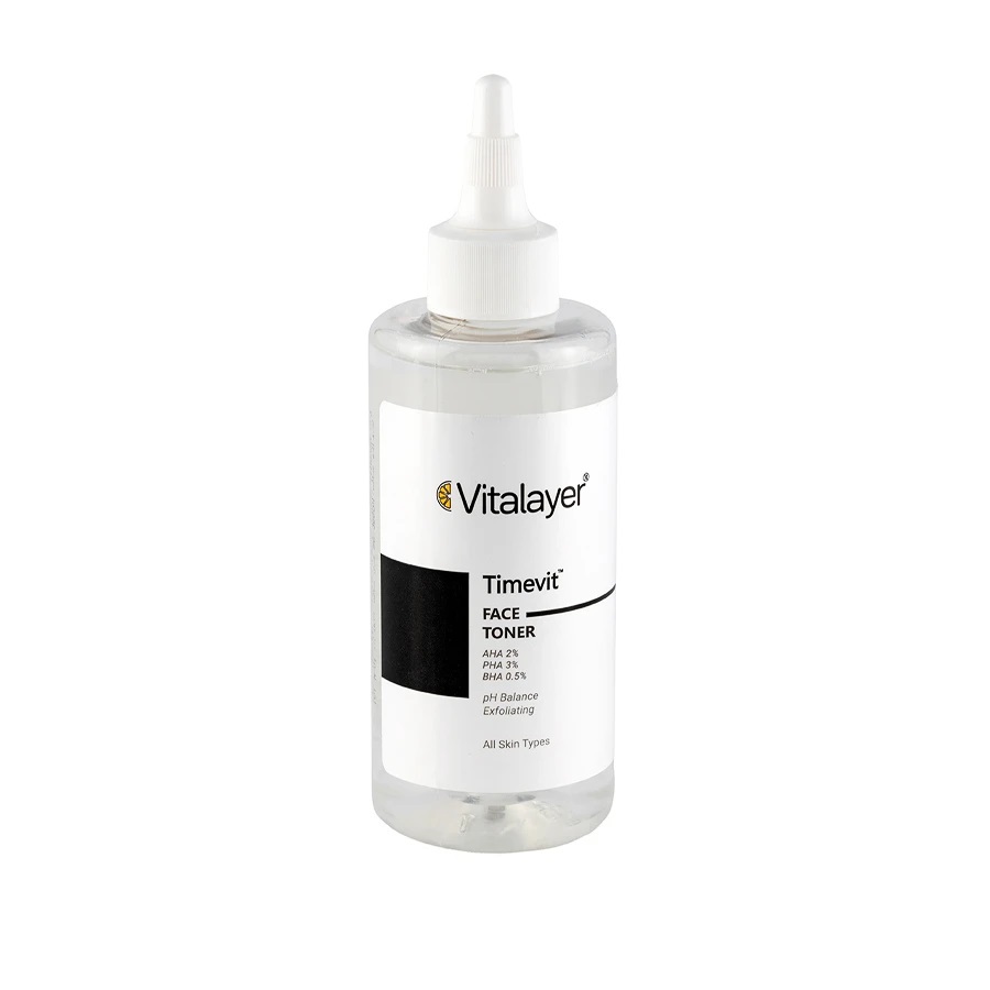 تونر لایه بردار ویتالایر مدل تایم ویت حجم 200ml
