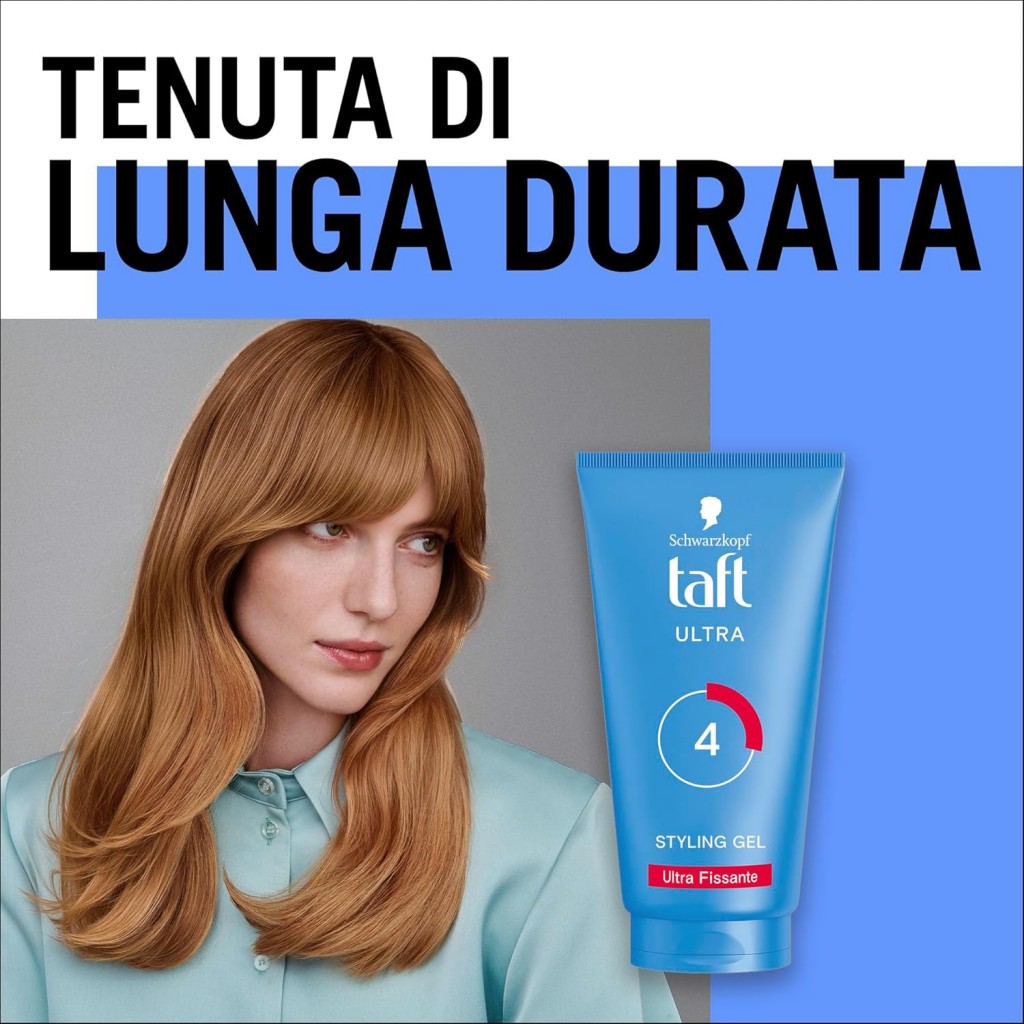 ژل مو تیوپی تافت مدل الترا شماره 4 حجم 150 میلی لیتر