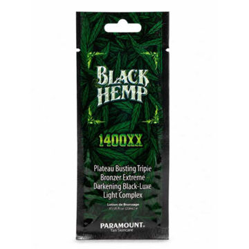لوسیون سولاریوم ساشه یکبار مصرف پارامونت مدل بلک همپ Black Hemp