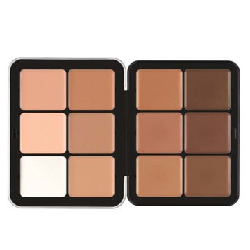 پالت چرب کانتور و رژگونه 12 رنگ برند رومانتیک برایت