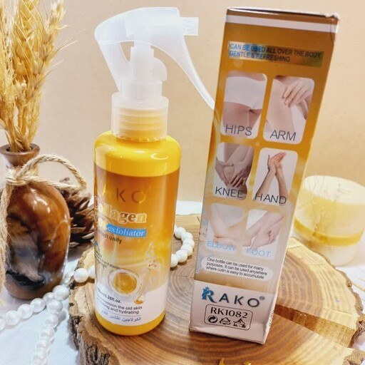 اسپری رفع ترک پا راکو مدل کلاژن حجم 150ml