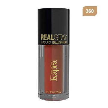 رژگونه مایع مدل ریل استی برند کاپرا رنگ 360 گوشتی