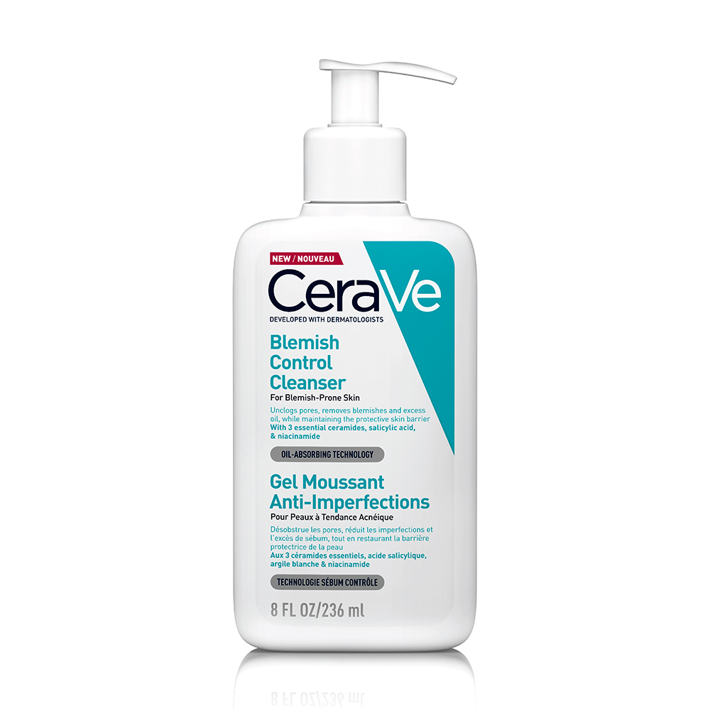 ژل شستشوی صورت ضد لک و جوش سراوی CeraVe Blemish Control Cleanser