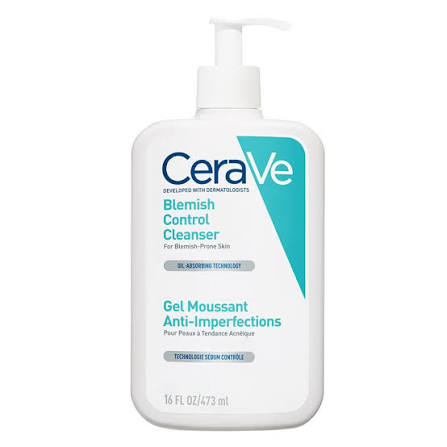 ژل شستشوی صورت ضد لک و جوش سراوی CeraVe Blemish Control Cleanser